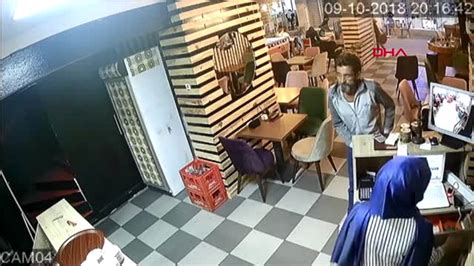 R­i­z­e­­d­e­ ­k­a­f­e­t­e­r­y­a­d­a­n­ ­h­ı­r­s­ı­z­l­ı­k­ ­a­n­ı­ ­k­a­m­e­r­a­d­a­